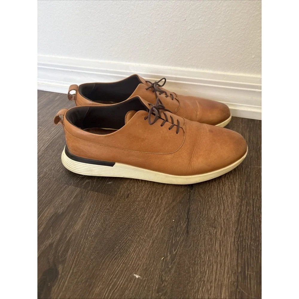 Wolf & Shepherd Crossover Longwing Oxfords Men's 11.5M Brown Leather Shoes